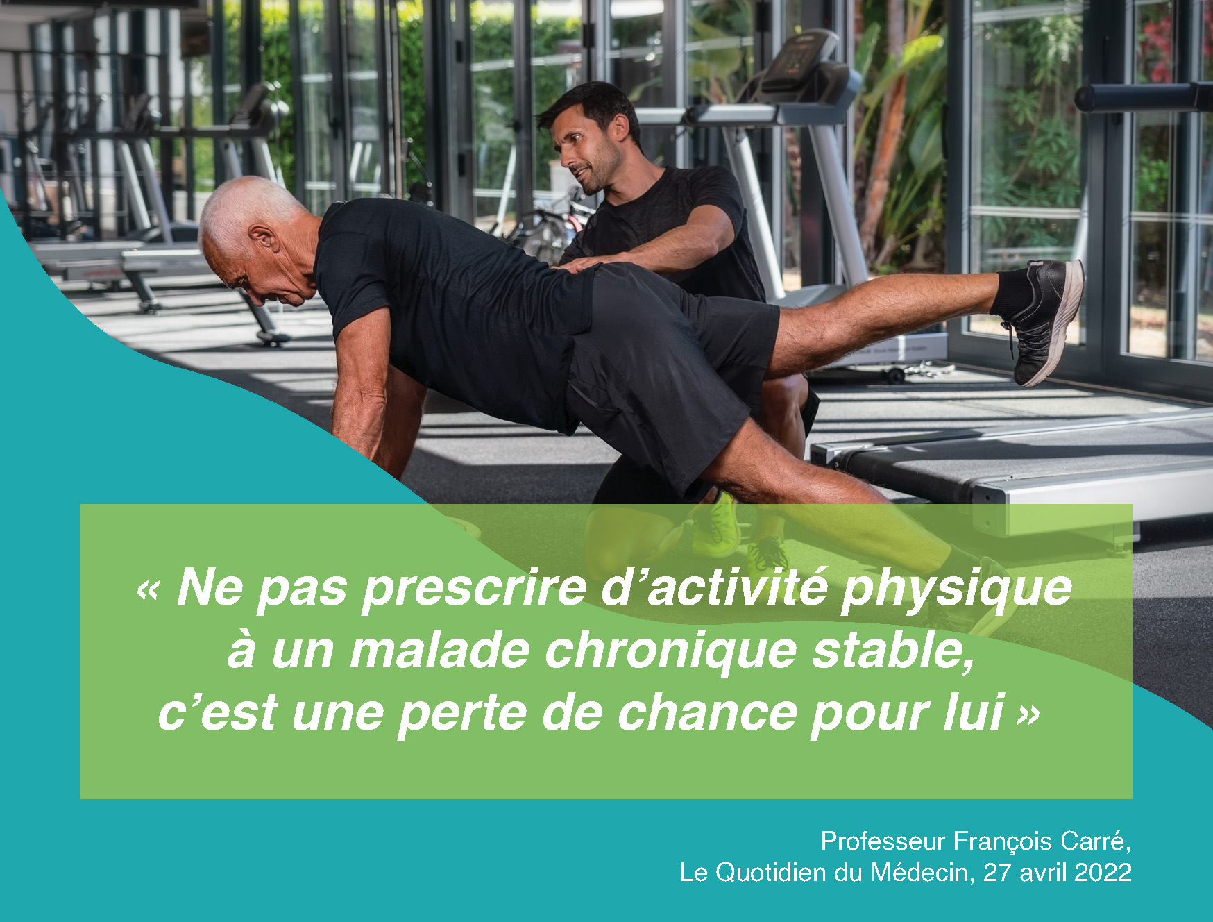 Sport-Santé citation Professeur François Carré